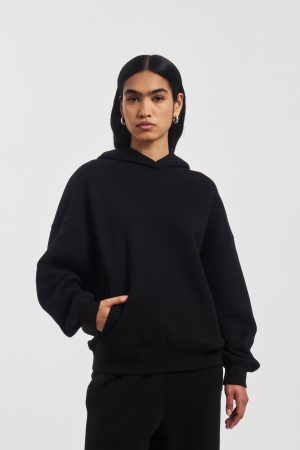 Oversized Hoodie in Black
