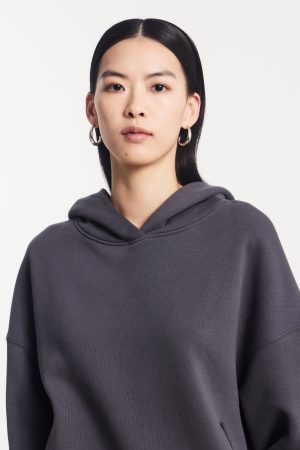 Oversized Hoodie in Magnet